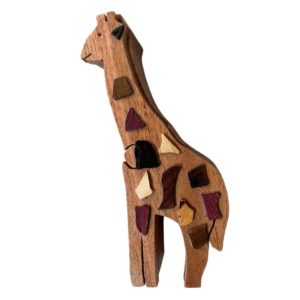 Giraffe Wooden Jewelry Box