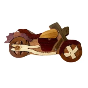 Motocycle Wooden Jewelry Box