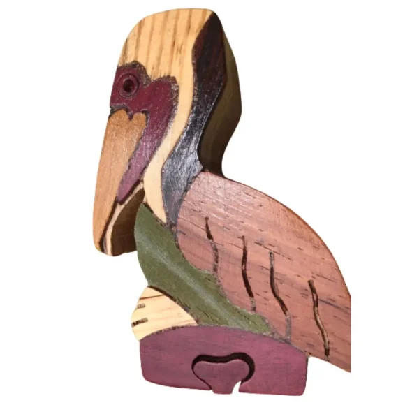 Pelican Wooden Jewelry Box