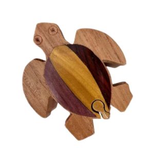 Turtle Wood Jewelry Box